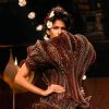 A model showcasing designer Rohit Bal''s grand finale at the Wills Lifestyle India Fashion Week in New Delhi on Wednesday night 28 Oct 2009