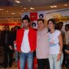 Ranbir Kapoor, producer Ramesh Taurani and Katrina Kaif promote their film "Ajab Prem ki Gazab Kahani" at Reliance Trends