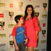 Bollywood Child Actor Darsheel Safary and actress Tisca Chopra at the Launch of ''HDFC Standard Life Spell Bee- India Spells 2010'' in Mumbai on Wednesday, 11 November 2009