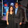Amitabh Bachchan and Shamita Shetty on the sets of Big Boss at Lonavala