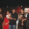 Shekhar Suman and Himesh Reshammiya with Radio star cast at Red Carpet magazine launch at Lokhandwala (Photo IANS)
