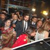 Hrithik Roshan with his wife at the Shilpa Shetty''s wedding reception