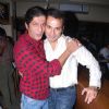 Chunkey Pandey and Nicolo at Sahil Zaroo''s birthday bash at Elbow Room