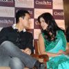 Bollywood actor Aamir Khan and Katrina Kaif at "Cineblitz Gold" issue launch in Taj Lands End