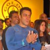 Bollywood actor Salman Khan at Gold''s Gym Mega Spinnathon 2009
