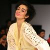 A Model showcasing designer Tina Haagensen''s creation at the ''''India International Fashion Week'''' at Gurgaon on Thursday