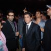 Karan Johar and Shah Rukh Khan at Police Show at Andheri Sports Complex