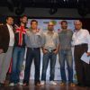 Raghu and Milind Soman at Announcement of India International Triathlon 2010