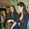 Simran Kaur and Dimple Patel at Oberoi Mall