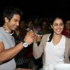 Shahid Kapoor and Genelia D''Souza on Top of a Car to Promote Chance Pe Dance at Kamalistan