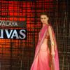 A model walking at designers Gauri, Nainika and JJ Valaya Show at Chivas Tour at Grand Hyatt
