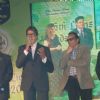 Amitabh Bachcan and Dharmendra at Lions Gold Awards in Bhaidas Hall