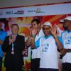 John promotes Mumbai Marathon at WTC