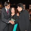 Amitabh Bachchan, Farah Khan and Sajid Khan at Stardust Awards 2010 in Mumbai
