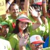 Bollywood actress Poonam Dhillon at Marathon High Res in Mumbai