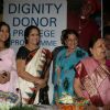 Sakshi Tanwar, Tanuja and Sudha Shivpuri on Dignity Donor event at Taj, Colaba in Mumbai on Monday Afternoon