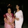 Sakshi Tanwar and Sudha Shivpuri on Dignity Donor event at Taj, Colaba in Mumbai on Monday Afternoon