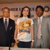 Nita Ambani and Lalit Modi at IPL Players Auction Media Meet at Trident, BKC, Mumbai