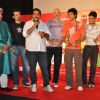 Javed Akhtar, Ehsaan, Shankar Mahadevan, Loy, Farhan Akhtar and Deepika Padukone at "Karthik Calling