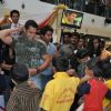 Salman Khan with Kids at "Veer Ka Darbar" at Oberoi mall