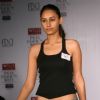 A model on the ramp during the model audition for "Wills Lifestyle India Fashion Week(WIFW)-A/W 2010" in New Delhi on Teusday