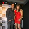 Bollywood actress Bipasha Basu along with boyfriend John Abraham at the launch of her Yoga DVD in Mumbai (Photo: IANS
