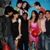Bollywood actors Ritesh and Jacqueline at Valentine Day premiere with promotion of film "Jaane Kahan Se Aayi Hai" at PVR, Juhu in Mumbai