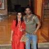 Sunil Shetty with wife at Sanjay Dutt Wedding Anniversary bash at Bandra home