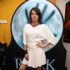 Model-turned-actress Udita Goswami at the promotional event of her upcoming movie "Rokk"