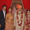 Shah Rukh Khan, Gauri, Juhi, Hema, Abhishek at Saurabh Dhoot and Radhika Singal''s wedding