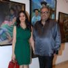 Bollywood couple Sridevi and Boney Kapoor at art event at Jehangir