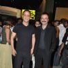 Vidhu Vinod Chopra and Raju Hirani at filmfare red carpet
