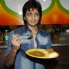 Actor Ritesh Deshmukh inaugurating Mumbai''s first indoor and air conditioned food street called ''Khau Gall''