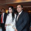 Mukesh Ambani with daughter Isha Ambani at CNN IBN heroes event