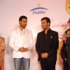 Abhishek and Karan Johar at CPAA Shaina NC show presented by Pidilite at Lalit Hotel
