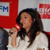 Bollywood actress Sushmita Sen at Big FM to promote Miss Universe India pageant at Big FM