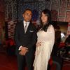 Bollywood actors Rahul Bose and Raima Sen at the premiere of "The Japanese Wife" in Mumbai
