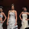 Model at Arbaaz Khan launches Bharatt N Dorris Fashion Week at St Andrews Auditorium