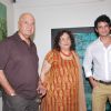 Prem Chopra and Sharman Joshi at Revati Sharma Singh''s art exhibition at Art N Soul Gallery