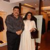 Satish Shah with wife at Karan Johar''s New Men''s Wear Collection, AZA in Mumbai