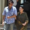 Celebs attends the cremation ceremony of late Indian bollywood actor Mac Mohan in Mumbai