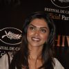 Deepika at Chivas-Cannes red carpet media meet in Grand Hyatt, Mumbai on Wednesday Evening