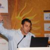 Salman Khan at IIFA initiative media meet in Grand Hyatt, Mumbai on Wednesday afternoon