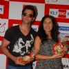 "Kites" lead actors Hrithik Roshan and Barbara Mori at BIG FM Studios to greet the winners of Love Unlimited contest at Big FM