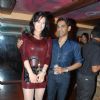 Tulip Joshi with Capt Vinod Nayar at Kimaya Entertainment short film screening at Kiamaya 108 at Andheri
