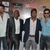 Sanjay Dutt, Sanath Jayasuriya, Sangakkara and Hrithik Roshan at IIFA cricket & Fashion Extravaganza media meet at Trident BKC