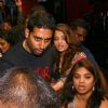 Abhishek Bachchan and Aishwarya Rai Bachchan while promoting their film "Raavan" in Ambience Mall, Gurgaon Sunday
