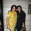 Singer Anuradha Paudwal with a friend at the launch of Fan Club at Bhaidas Hall