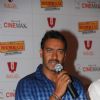 Ajay Devgan at Once upon a time in Mumbai promotional event at Cinemax