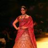 Bollywood actress Kangna Ranaut showcasing a creation by designer J J Valaya at the Delhi Couture Week 2010, in New Delhi on Friday
